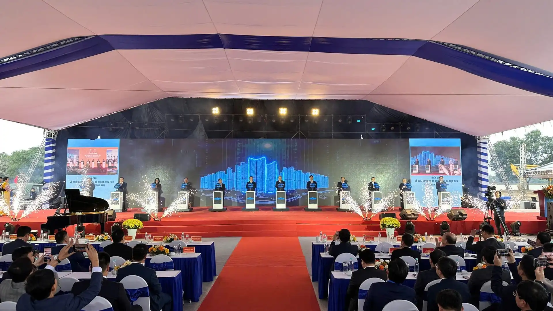 Bắc Thăng Long Urban City được lựa chọn là dự án hạt nhân, giữ vai trò tổ chức không gian phát triển phía Bắc Thủ đô.
