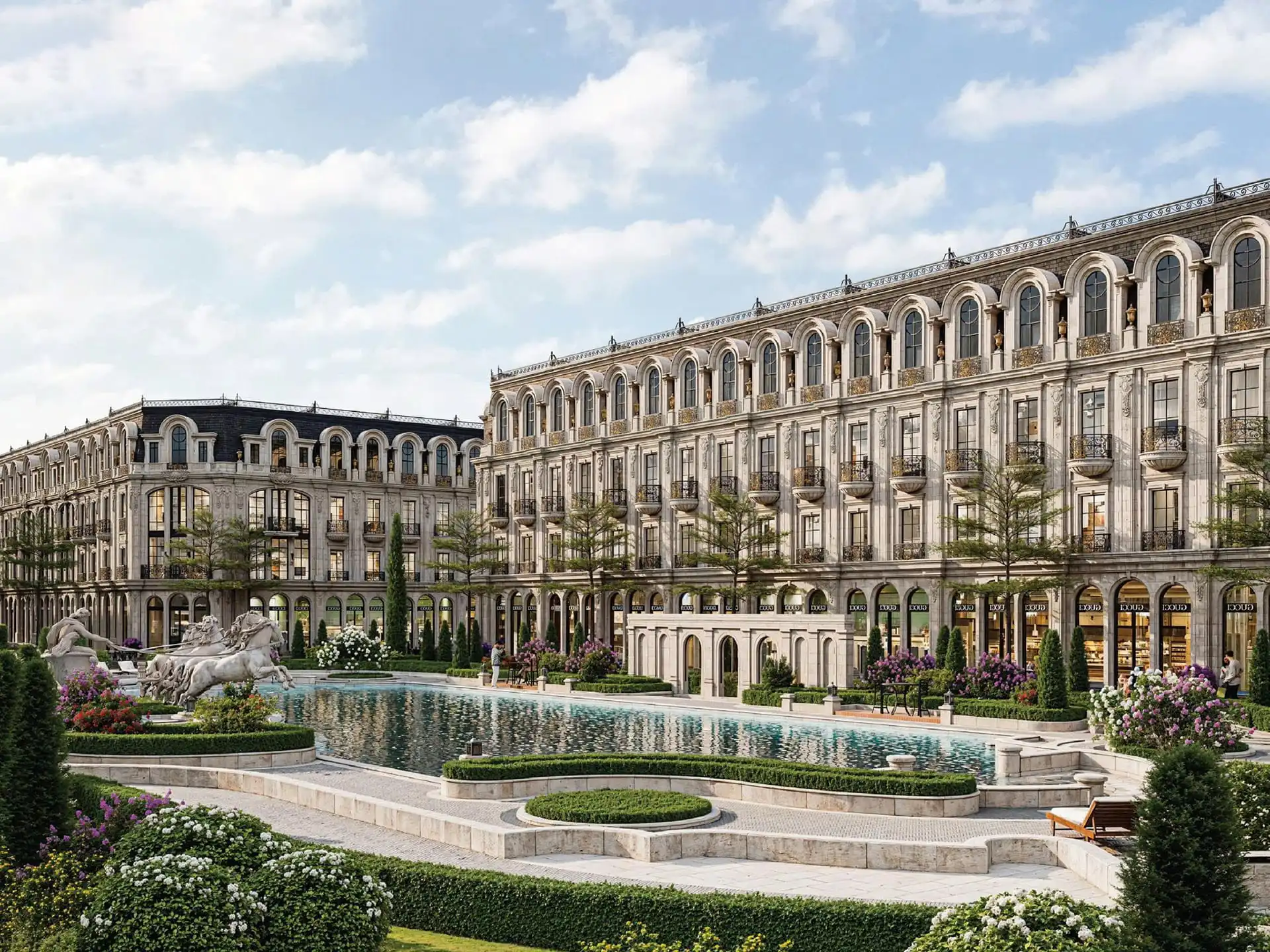 Căn hộ liền kề tại dự án có thể vừa ở vừa kinh doanh