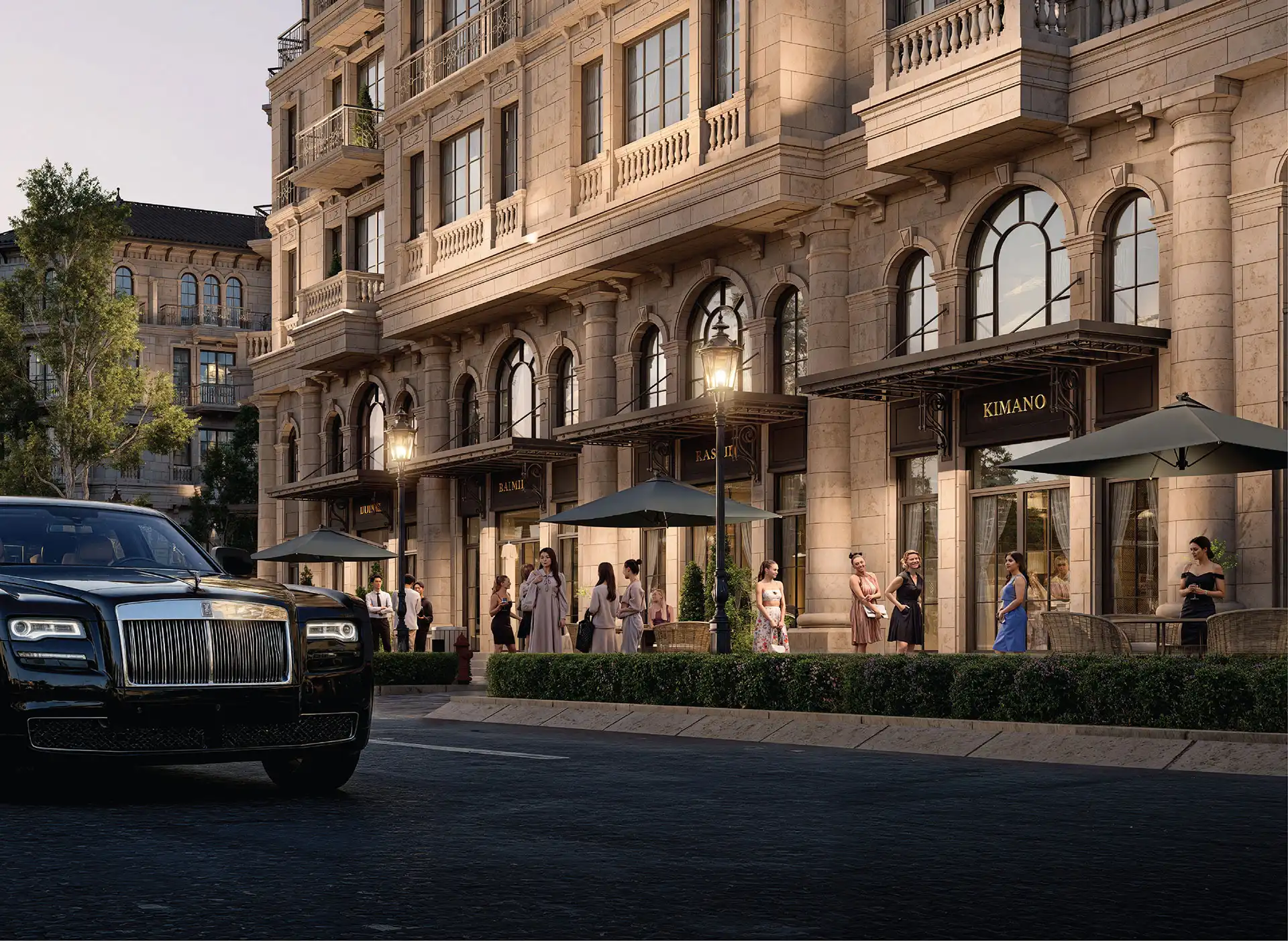 Nét kiến trúc Châu Âu tại Bắc Thăng Long Urban City