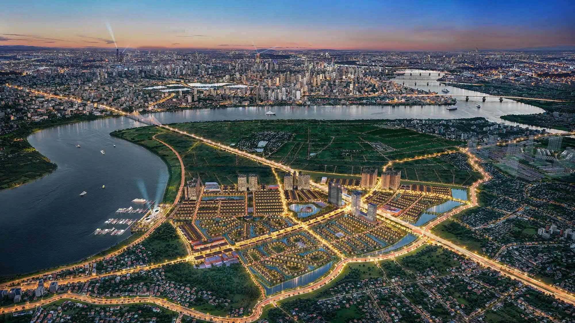 Phối cảnh dự án Alluvia City