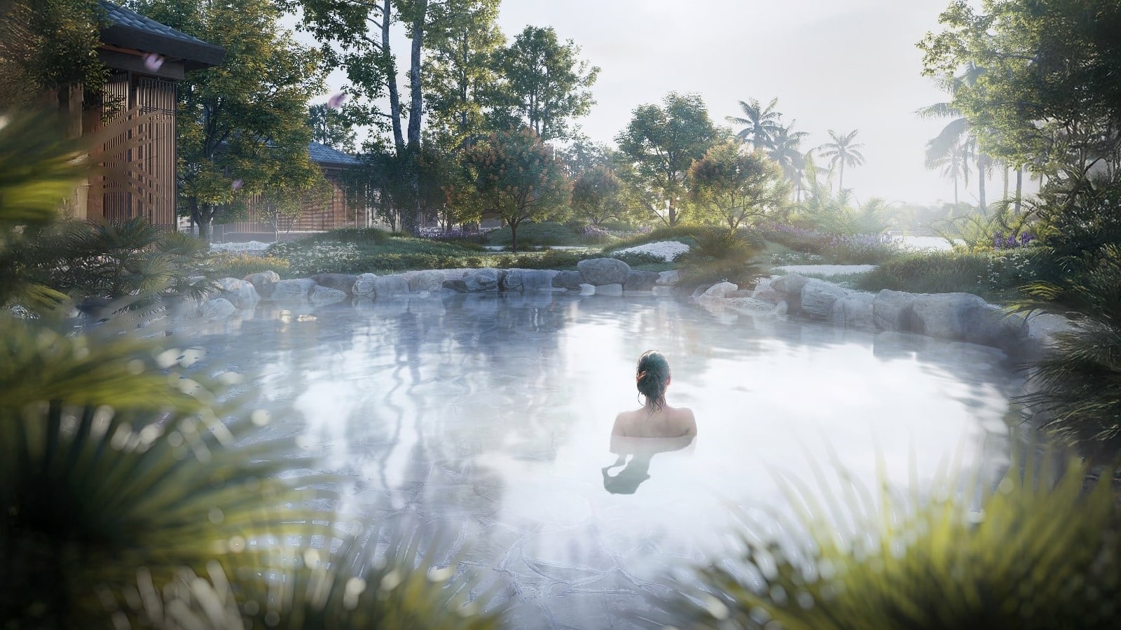 Khoáng nóng tự nhiên tại Alluvia City