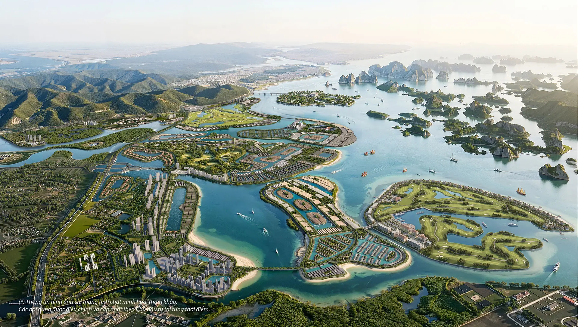 Phối cảnh dự án Vinhomes Global Gate Hạ long